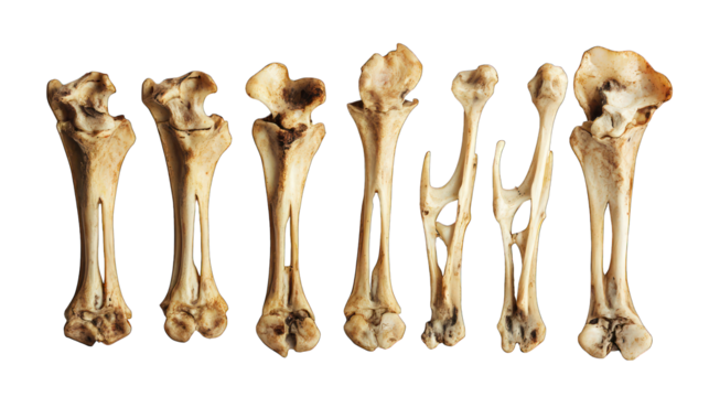 Set of chicken bones --ar 16:9