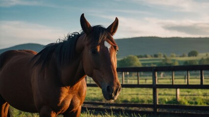 Marvelous Mustang Portrait revealing True Beauty