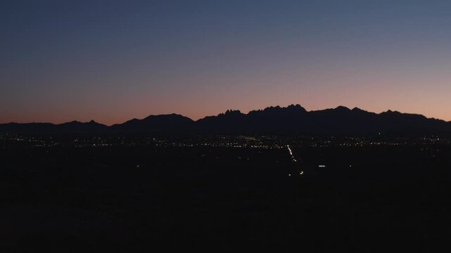 Las Cruces Early Sunrise Twilight Shot