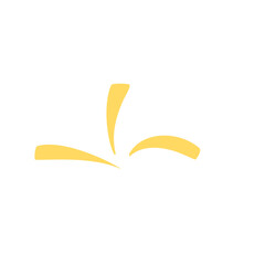 Highlight Doodle Shape Comic emphasis lines design element. Funny retro speed movement and burst effect, highlight on text or important characters feelings. Emphasis of comic book style illustration