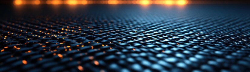 Fototapeta premium Carbon Fiber Textured Background with Diagonal Patterns and Glossy Industrial Design