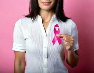 Pink Ribbon Campaign, Conveying the Importance of Early Breast Cancer Detection
