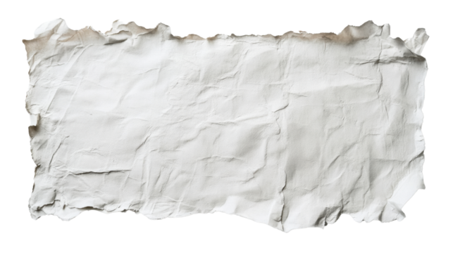 grey old texture paper isolated on white background