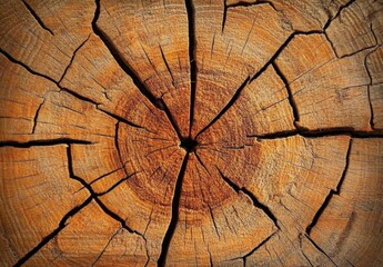 Obraz premium Wood texture background., vintage wooden table with cracks and knotts. Light brown surface of old wood with natural color and pattern