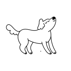 Vector logo design template and graphic element for advertising, branding, posters and banners, funny cartoon illustration with smiling character and mascot,