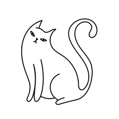 Vector logo design template and graphic elements for advertising, branding, posters and banners, funny cartoon illustrations with smiling character and mascot, abstract stickers and line icons