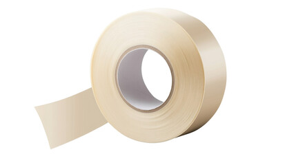roll of adhesive tape isolated on white background