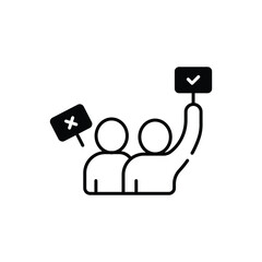 Opinion  Vector icon