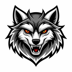 wolf head mascot