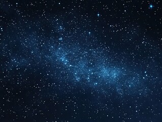 Infinite Expanse: A Majestic View of a Star-Filled Night Sky