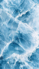 Frozen Elegance: A close-up view of a striking blue marble texture, evoking the raw beauty of natural stone, the cool, ethereal quality of ice.