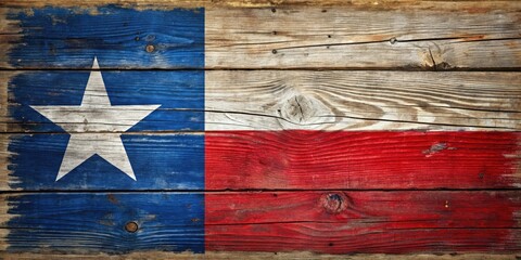 Texas Flag Rustic Wood, Old Wood Texture, Lone Star Flag, Painted Texas Flag,  Texas State Flag,  Wooden Background,  Patriotic Art,  American Flag,  Vintage Texas