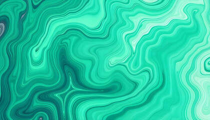 Fototapeta premium abstract green gradient fluid wave background