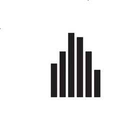 Fototapeta premium bar chart graph