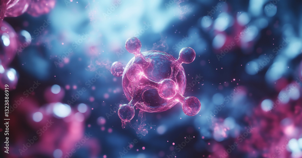 Leinwandbilder Explore the fascinating world of quantum computing featuring a quantum bit, showcasing concepts like superposition and entanglement amidst colorful visual elements in a high-resolution setting.
