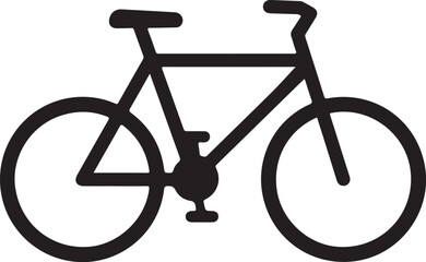 Bicycle icon bike vector symbol, Modern and editable bicycle icon.
