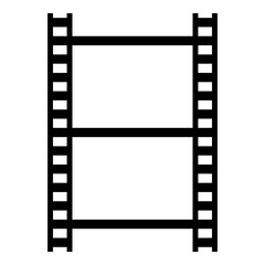 Obraz premium Film strip on white background