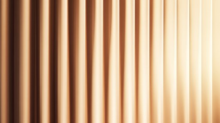 Obraz premium Soft golden vertical lines creating a warm, inviting atmosphere in an elegant interior setting