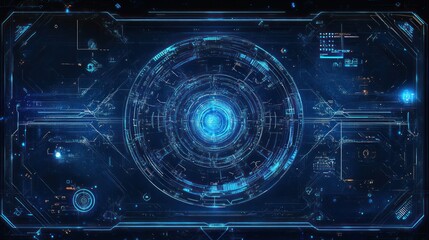 Fototapeta premium Cybernetic Core