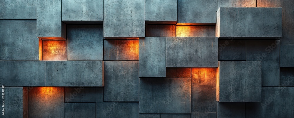 Poster concrete texture background with soft diffused lighting and industrial aesthetics