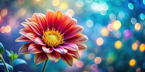 Obraz premium Tube Flower Burst of Color