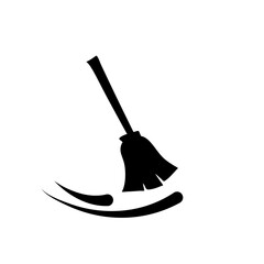 Broom vector icons
