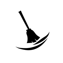 Broom vector icons
