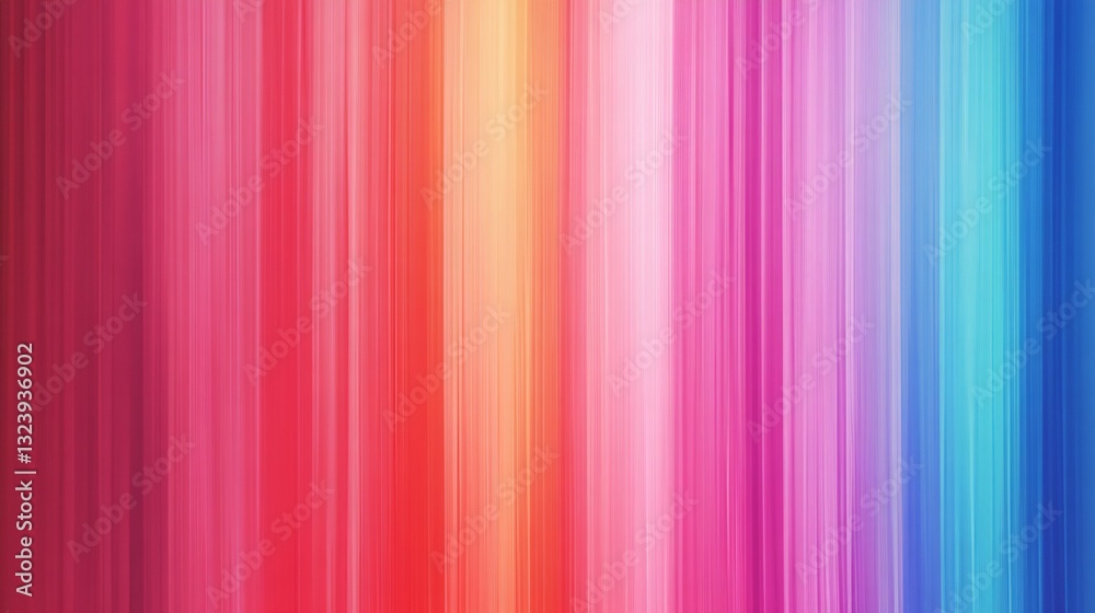 Poster colorful vertical stripes creating vibrant gradient background