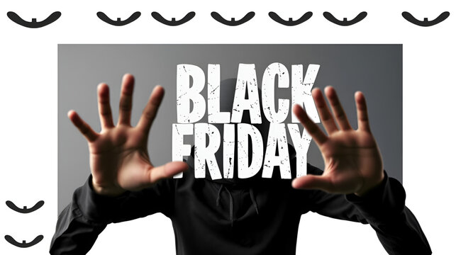 Creative strange template collage of headless person human raise hands yp advertising black friday halloween party promotion