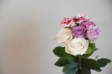 カラフルな花束