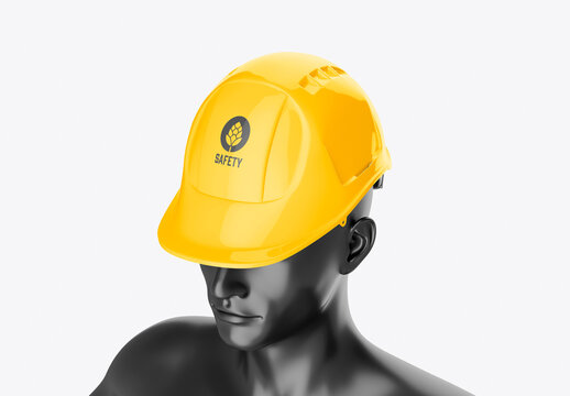Safety Helmet Mockup