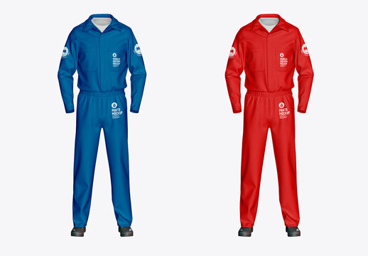 Worker Uniform Mockup