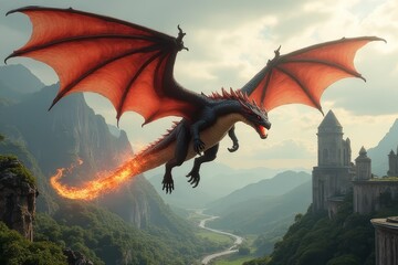 Aerial Ardency: Embracing the Dragon's Journey
