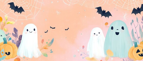 Halloween concept backdrop