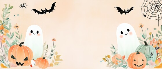 Halloween concept backdrop