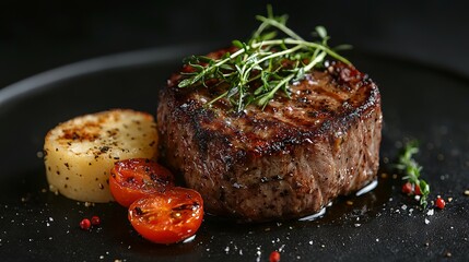 Grilled Meat Close Up