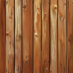 Fototapeta premium Vertical brown wooden planks texture.