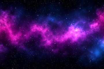 Fototapeta premium A Vivid Display Of Cosmic Nebulae Against Deep Space