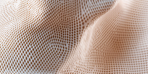 Close-up of Textured Surface with Regularly Spaced Raised Dots