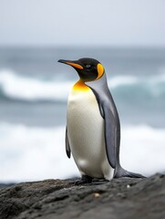 World Penguin Day, copy space