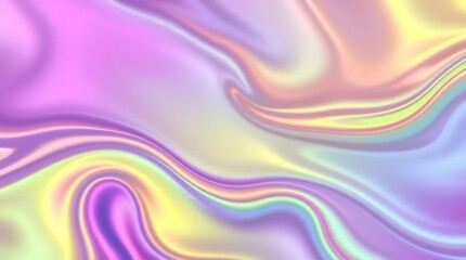 Obraz premium Rainbow Gradient Liquid Metal Background for Modern and Trendy Designs