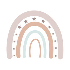 Rainbow Clipart Illustration Design 