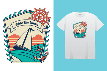 Fishing Boat silhouette vector illustration, Fishing Boat silhouette vector