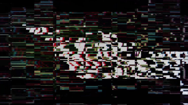 Glitch Logo Reveal