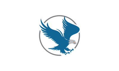 vector illustration of an eagle