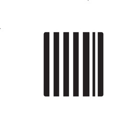 barcode on white