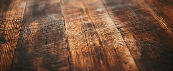 Rustic Wooden Plank Surface