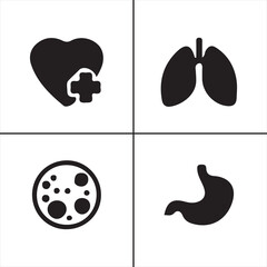 hospital elements vector 