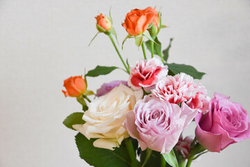 カラフルな花束