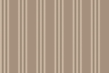 Obraz premium Individuality background vector seamless, platform textile vertical texture. Outside lines fabric stripe pattern in pastel and light colors.